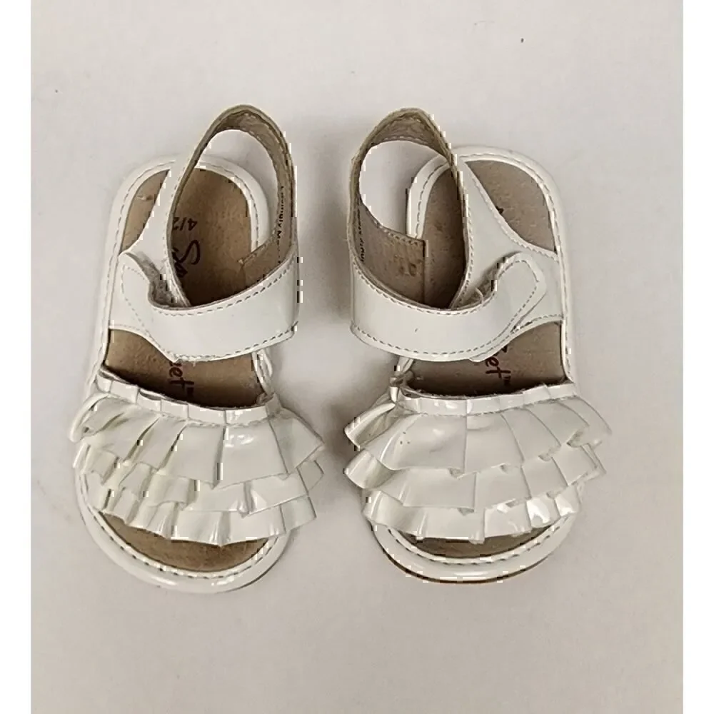 Squeaky Feet/Lanie Cakes Little Girls Sandals Size 4/5 Lots of 4